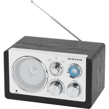 Denver Радио TR-63 111101000700, AM/FM, 15W, 1.5W RMS, AUX вход, телескопическая антенна, встроенный источник питания (111101000700)