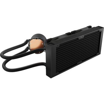 Genesis AIO šķidrumu dzesētājs, NLG-2318, 240 mm, 80 cfm, 2 ventilatori, PWM atbalsts, 2400 RPM sūknis (NLG-2318)
