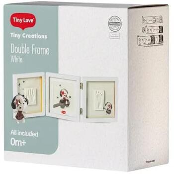 Tiny Love Double Frame набор, 3333166061, 51x17x2см, 2 рамки для отпечатков, 1 для фото, белый (3333166061)
