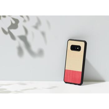 Man&Wood чехол для смартфона M6445B, 5.8'', совместим с Samsung Galaxy S10e, розовый (M6445B)