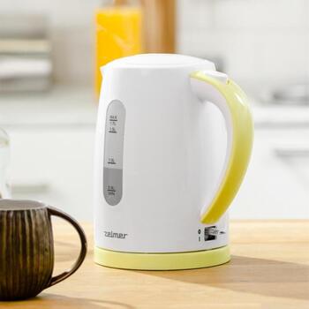 Zelmer Чайник ZCK7616L 71504665P, 2200W, 1.7l, скрытый нагревательный элемент, автоматическое отключение, индикатор уровня воды (71504665P)