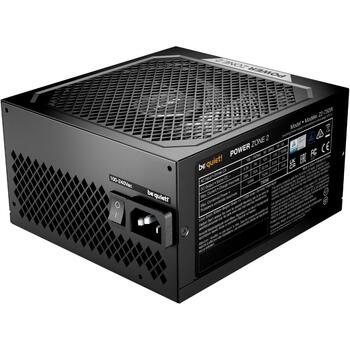 Be Quiet Datora barošanas bloks POWER ZONE 2 BP006EU, 750W, 80 PLUS Platinum, 140mm ventilators, 1x12V, 6xSATA (BP006EU)