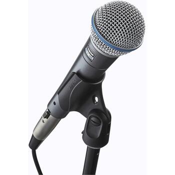 Shure Beta 58A dinamisks superkardioīds vokālais mikrofons, 50-16000Hz, 290Ω, 278g (BETA 58A)