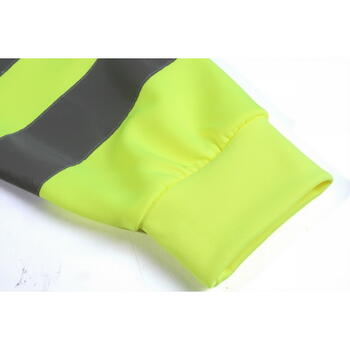 Pesso FL03G_M Hi-vis куртка с капюшоном, CL2, M, желтая, 100% полиэстер, EN ISO 20471:2013 (FL03G_M)