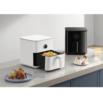 Viedā karstā gaisa fritēšanas krāsniņa Smart Air Fryer EU 1800 W 6.5 L balta BHR7358EU Xiaomi (BHR7358EU)