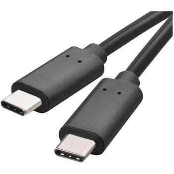 Emos Uzlādes un datu kabelis SM7022BL, 1m, melns, 3.1, 60W, 3A, 10Gbit/s, C-C, PVH, 1 gab. mazā kastītē (SM7022BL)