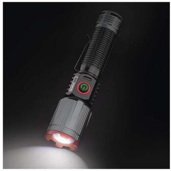 Emos LED перезаряжаемый металлический фонарь P3121, 1200 lm, 2200 mAh, алюминий, 4 режима, IP43 (P3121)