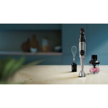Philips Погружной блендер HR2683/00 1200 Вт, 15000 об/мин, технология ProMix, шнур 1.2 м, лезвие из нержавеющей стали (HR2683/00)