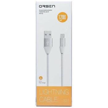 Orsen Micro Data Cable S32, 2.1A, 1.2m, TPE, YD/T 1591-2009 (S32)