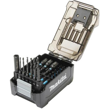 Makita Impact Black E-22866 31 gabalu urbju un bitiņu komplekts trieciena vadāmām skrūvgriežām 1/4