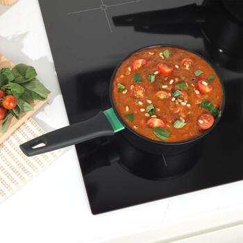 Russell Hobbs Кастрюля RH03260EU7, 20см, алюминий, крышка, электрическая, газовая, стеклокерамика, индукция, Thermo-Spot (RH03260EU7)
