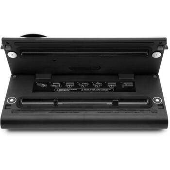 Gastroback Design вакуумный упаковщик Advanced Scale 46012, 110Вт, 0,8мбар, 220-240В, 50-60Гц, сенсорное управление, маринование (46012)