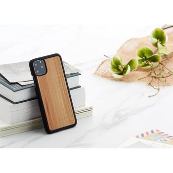 Man&Wood Чехол для смартфона M8318B, 80,1x159,1x10,8мм, 27г, натуральное дерево, поликарбонат, коричневый, 6.5 дюйма (M8318B)