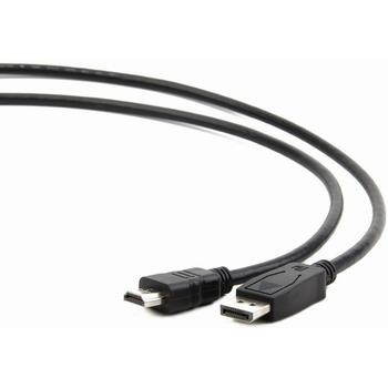 Gembird Видео кабель адаптер CC-DP-HDMI-3M, 3 м, DisplayPort мужской, HDMI Тип A мужской, RoHS (CC-DP-HDMI-3M)