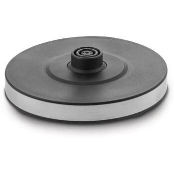 Zelmer Чайник ZCK8013 71507063P, 2200 W, 1.7 л, нержавеющая сталь/черный, скрытый нагревательный элемент, LED подсветка (71507063P)