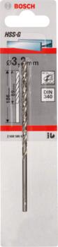 Urbjmašīnām/skrūvgriežiem GARŠ SLĪPĒTS HSS SPIRĀLVEIDA URBIS BOSCH 2608595677 (2608595677)
