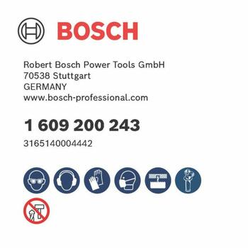 Urbjmašīnām/skrūvgriežiem, triecienurbjmašīnām/triecienskrūvgriežiem ZOBAPLOČU KOMPLEKTS, 8 PIEDERUMI BOSCH 1609200243 (1609200243)