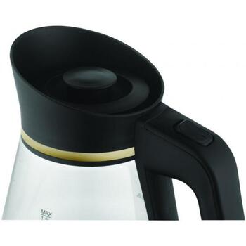 Prime3 Электрический чайник SEK51GL, 2200 W, 1.5 л, Золотой цвет, Фильтр, Поворотная база, Индикатор уровня воды (SEK51GL)