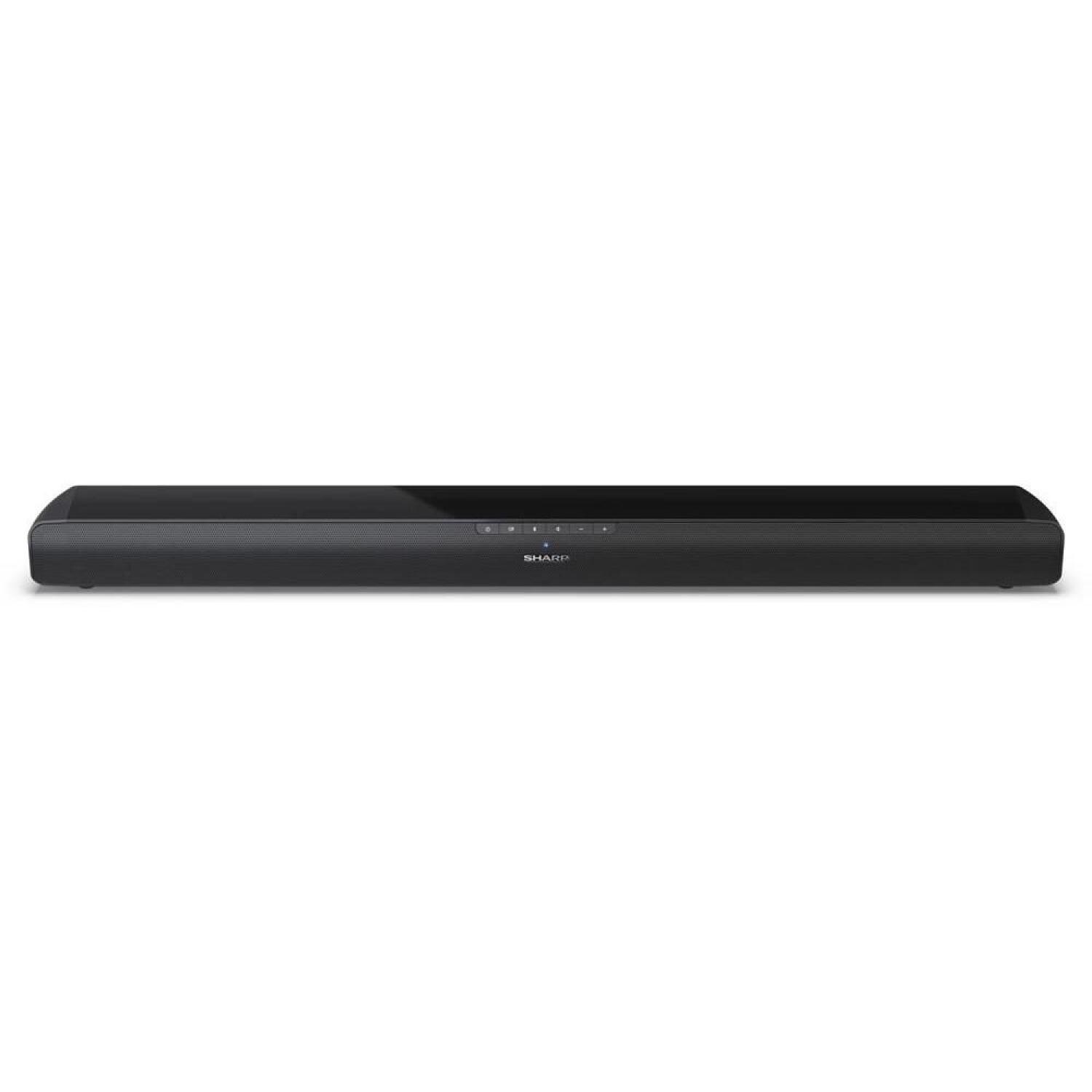 Sharp Звуковая панель HT-SB100, 75Вт, 80см, HDMI ARC/CEC, AUX, Bluetooth, USB, Гладкий черный (HT-SB100)