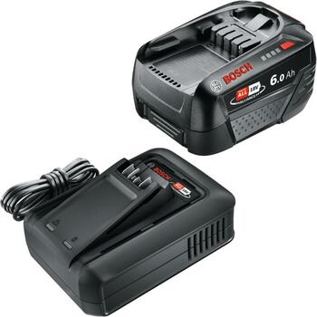 Bosch Sākuma komplekts AL18-44 1600A032A8, 18V, 6,0Ah, Li-ion, 4,4A, 87min, POWER FOR ALL (1600A032A8)