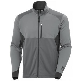 Helly Hansen Tech Active свитшот на молнии 72378_969-M&HH, M, серый, 200 g/m², 74% переработанный полиэстер (72378_969-M&HH)