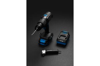 Hogert Akumulators HT2E240-A40, 18V, 4.0Ah, Li-Ion, 0,67kg, pārkaršanas, pārlādēšanas, īssavienojuma aizsardzība (HT2E240-A40)