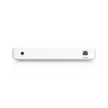 Коммутатор Layer 2 8 портов GbE PoE с 7 × PoE+ выходами и 1 × PoE++ входом RJ45 10 100 1000 Мбит с USW Ultra Белый Ubiquiti (USW-ULTRA)