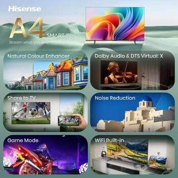 Hisense televizors 40A4S, 40