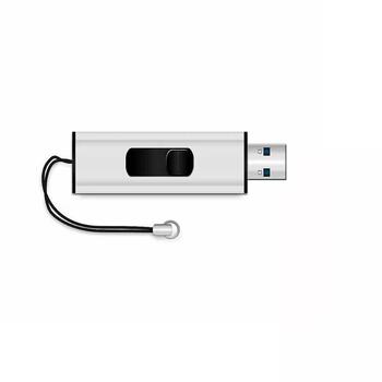 Mediarange USB флеш-накопитель MR915, 16GB, USB 3.2 Gen 1, скорость чтения 50MB/s, скорость записи 15MB/s, черный/серебристый (MR915)