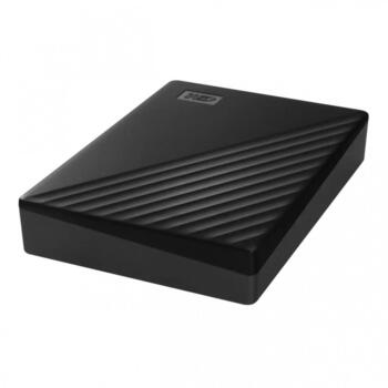 Western Digital внешний жесткий диск My Passport WDBPKJ0050BBK-WESN, 5TB, 2,5 дюйма, HDD, USB 3.0, черный (WDBPKJ0050BBK-WESN)