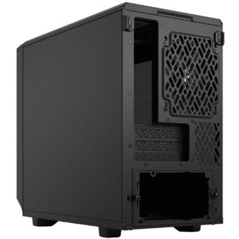 Fractal Design Datora Korpuss Meshify 2 Nano FD-C-MES2N-01, Melns, 2xUSB 3.0, 1xUSB Type-C, 3x2.5'', 1x3.5'', Putekļu filtri (FD-C-MES2N-01)