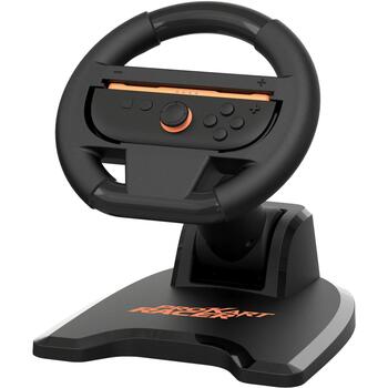 Subsonic Pro Kart Racer SA5727-1, 180° поворот, 2 кнопки, беспроводной, Nintendo Switch, Switch 2, съемный руль, 4 присоски (SA5727-1)