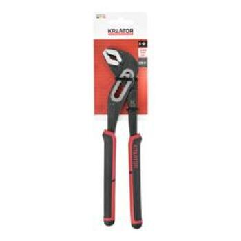 Kreator ūdens sūkņu knaibles KRTH61301, 250mm, 32mm, 42mm, hromvanādija tērauds, gumijas rokturi (KRTH61301)