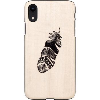 Man&Wood Чехол M7657B, 6.1, С изображением, Apple iPhone XR, натуральное дерево, поликарбонат (M7657B)