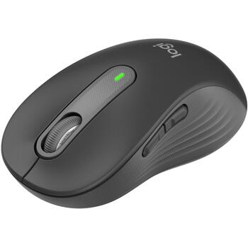 Logitech USB оптическая мышь M650/Graphite 910-006348, 4000DPI, 5 кнопок, Bluetooth, батарея AA, эргономичный дизайн (910-006348)
