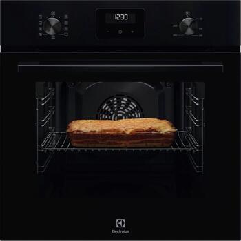Electrolux LOF3H10BK встраиваемая духовка, 65 л, черная, 2090 Вт, класс A, SurroundCook, AquaClean (LOF3H10BK)