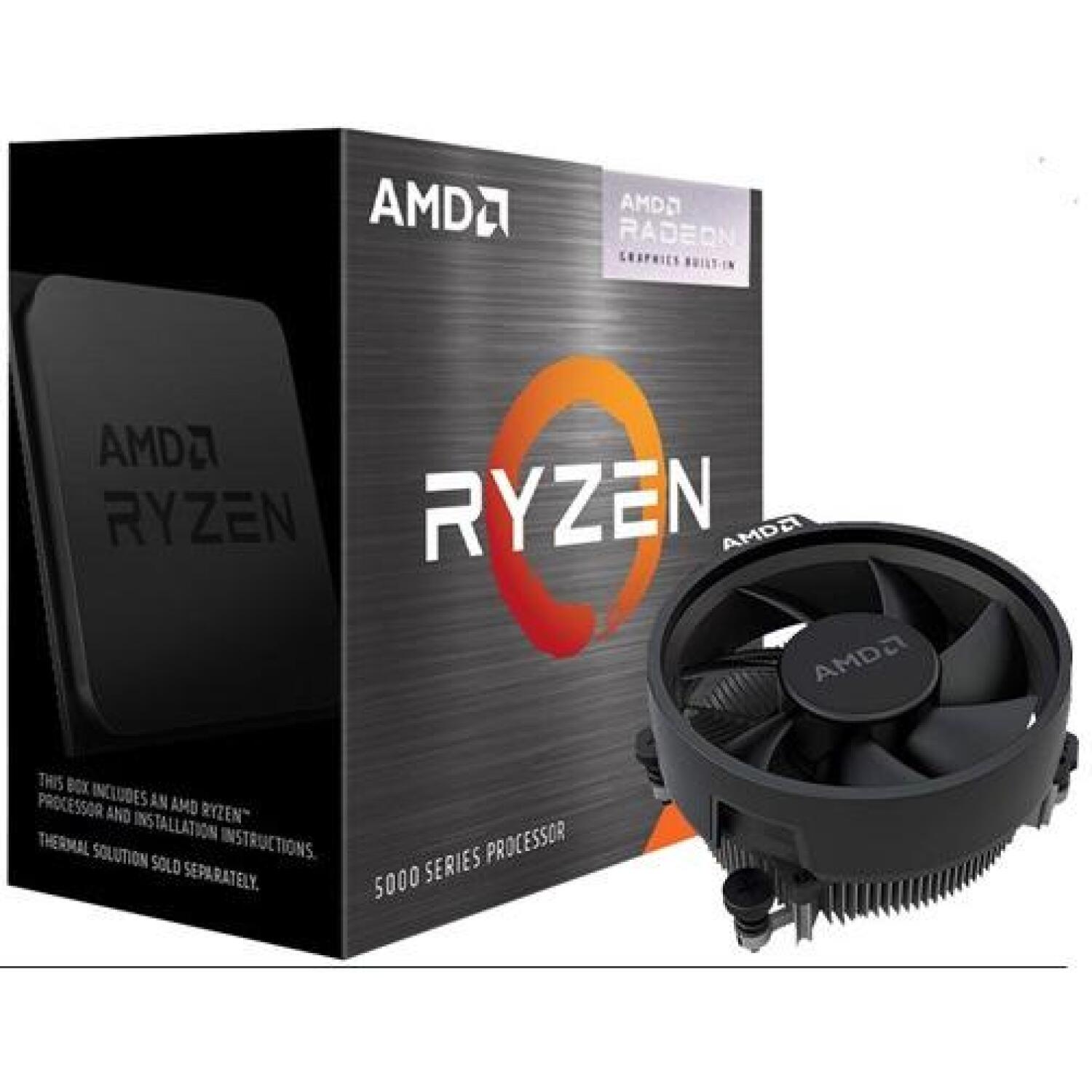 Amd Ryzen 7 5700G процессор 100-100000263BOX, 3.8 GHz, 8 ядер, 16 потоков, 16 MB L3, AM4, 65 W TDP (100-100000263BOX)