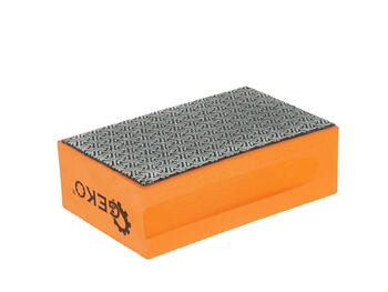 Geko Dimanta slīpējamais klucis Nr.100 G78547, 94x64x31mm, P100, izturīgs, precīzs slīpēšanas rīks (G78547)