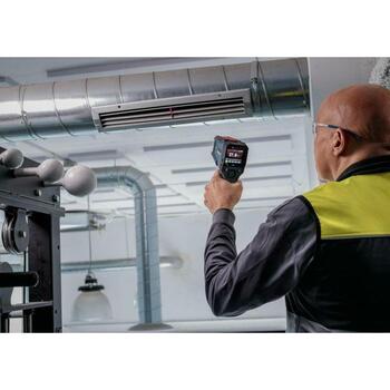 BOSCH GIS 12V-700-14 0601083A00, инфракрасный термометр, -30-700°C, 20:1, 4xAA, 12V, IP54 (0601083A00)