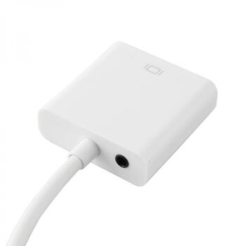 Sbox HDMI M.->VGA F. + Audio AD.HDMI-VGA+A, 1920x1200 при 60 Гц, 1920x1080 при 60 Гц, 0,2м, 24K позолоченные разъемы (AD.HDMI-VGA+A)