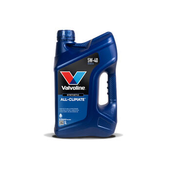 Valvoline моторное масло All Climate 5W40 5L 916622&VAL, синтетическое, для бензиновых и дизельных двигателей, турбо, LPG (916622&VAL)