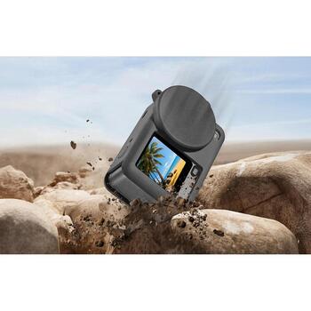 Puluz PU1076B силиконовый защитный чехол с ремнем для DJI Osmo Action 6, 51 см, защита от ударов (PU1076B)