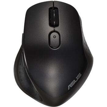 Asus optiskā pele MW203 90XB06C0-BMU000, 2.4 GHz, Bluetooth, 5 pogas, 2400 dpi, ergonomisks dizains (90XB06C0-BMU000)