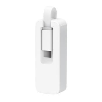Ethernet адаптер USB-C на Gigabit RJ45 сетевой адаптер UE300C 10/100/1000 Mbps USB-C Черный TP-Link (UE300C)