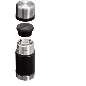 Stanley Термос для еды 28113500031 0.7L, черный, нержавеющая сталь 18/8, двойная вакуумная изоляция, сохраняет тепло до 15ч (28113500031)