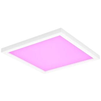 Philips Hue умный потолочный светильник Surimu 8721103044570, 25Вт, 1760лм, 2000-6500К, IP20, Bluetooth, Zigbee, белый алюминий (8721103044570)