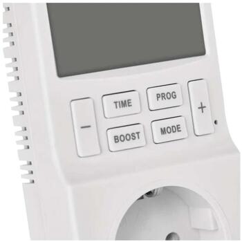 Emos Двухв одном термостат P5660SH, цифровой, 3 680 W, 24 таймера, температура 5°C-40°C, защита от детей, подсвечиваемый дисплей (P5660SH)