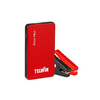 Telwin Drive Mini 829564, 12V, 1000A, 6500mAh, micro USB, 2,1A USB, LED, aizsardzība pret polaritātes maiņu (829564)