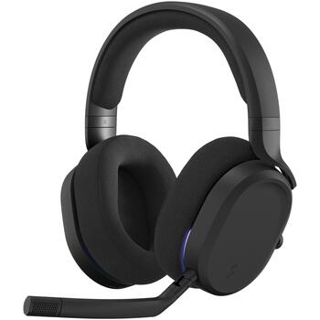 Fractal Design Беспроводные игровые наушники FD-HS-SCA1-01, Bluetooth, 2.4 GHz, 40ч, 20-20000Гц, 3 микрофона, LED подсветка (FD-HS-SCA1-01)