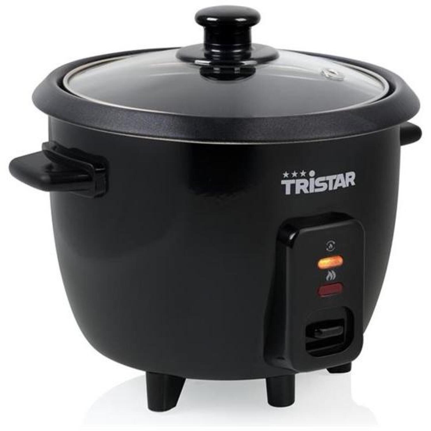 Tristar рисоварка RK-6141, 300 W, 0.6 L, количество программ 1, черный, съемная внутренняя кастрюля, выпуск пара (RK-6141)